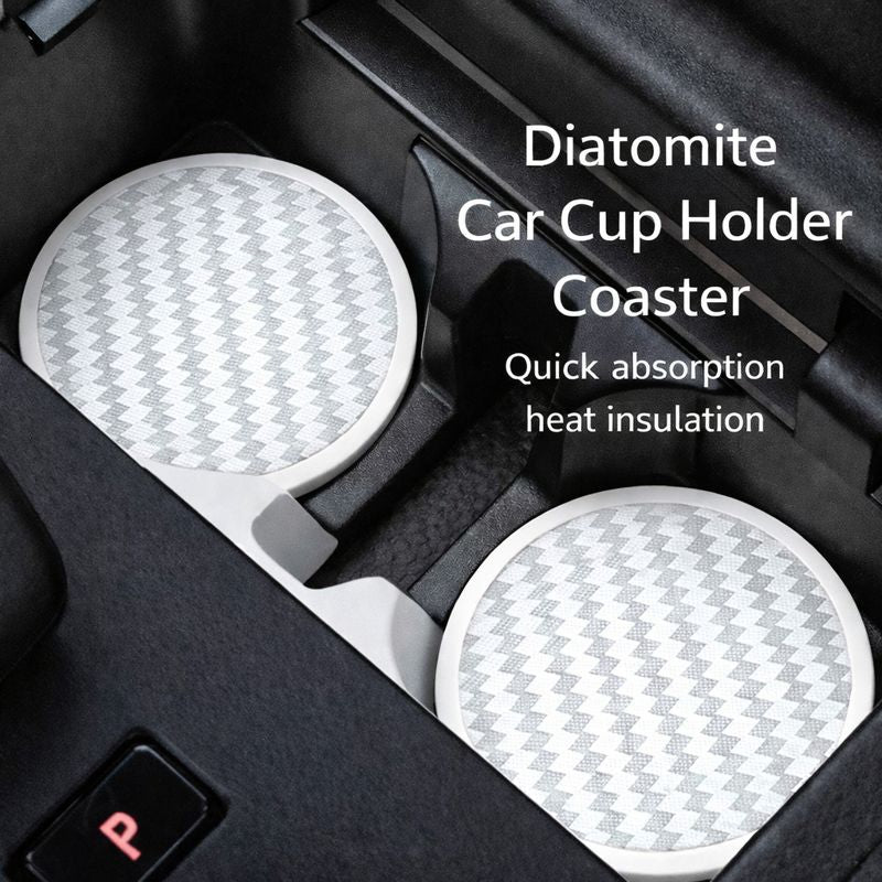 Leuchtender Diatomit-Auto-Getränkehalter-Untersetzer