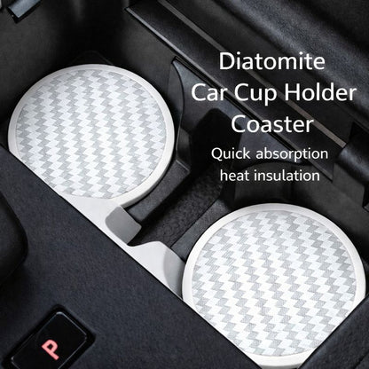 Leuchtender Diatomit-Auto-Getränkehalter-Untersetzer
